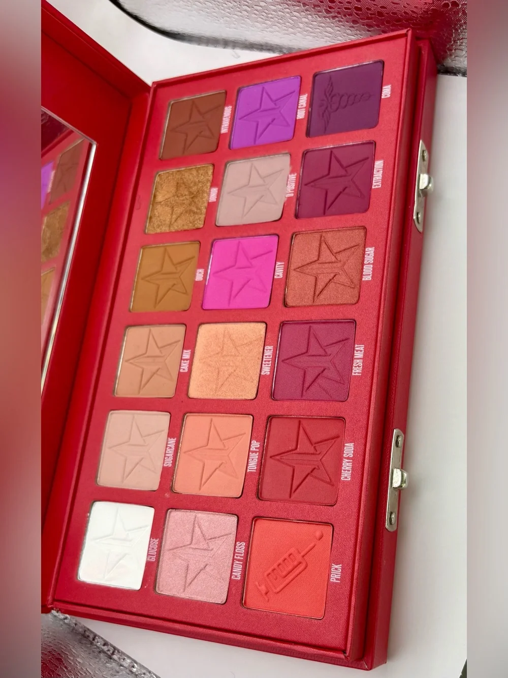 Jeffree Star Cosmetics Blood Sugar Eyeshadow Palette NEW! Full Size